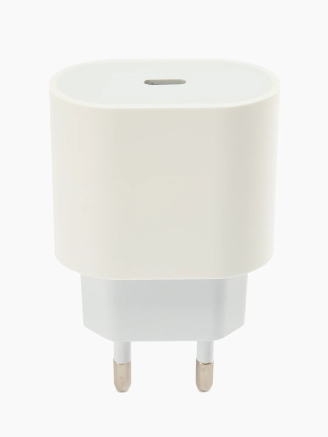 Белый зарядное устройство для iPhone с кабелем Type-C/Lightning, PD 20W (для устройств Apple)