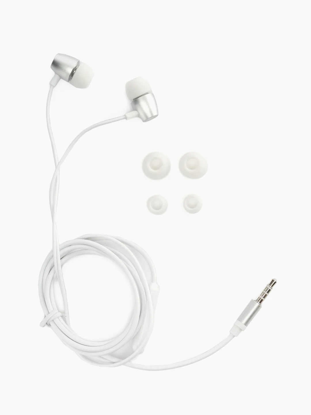 Белый наушники с микрофоном Borofone BM57, 3.5 mm Jack
