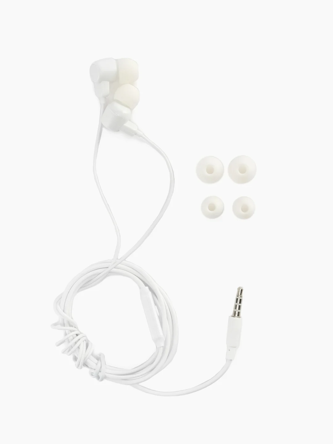 Белый наушники с микрофоном Borofone BM64, 3.5 mm, Jack