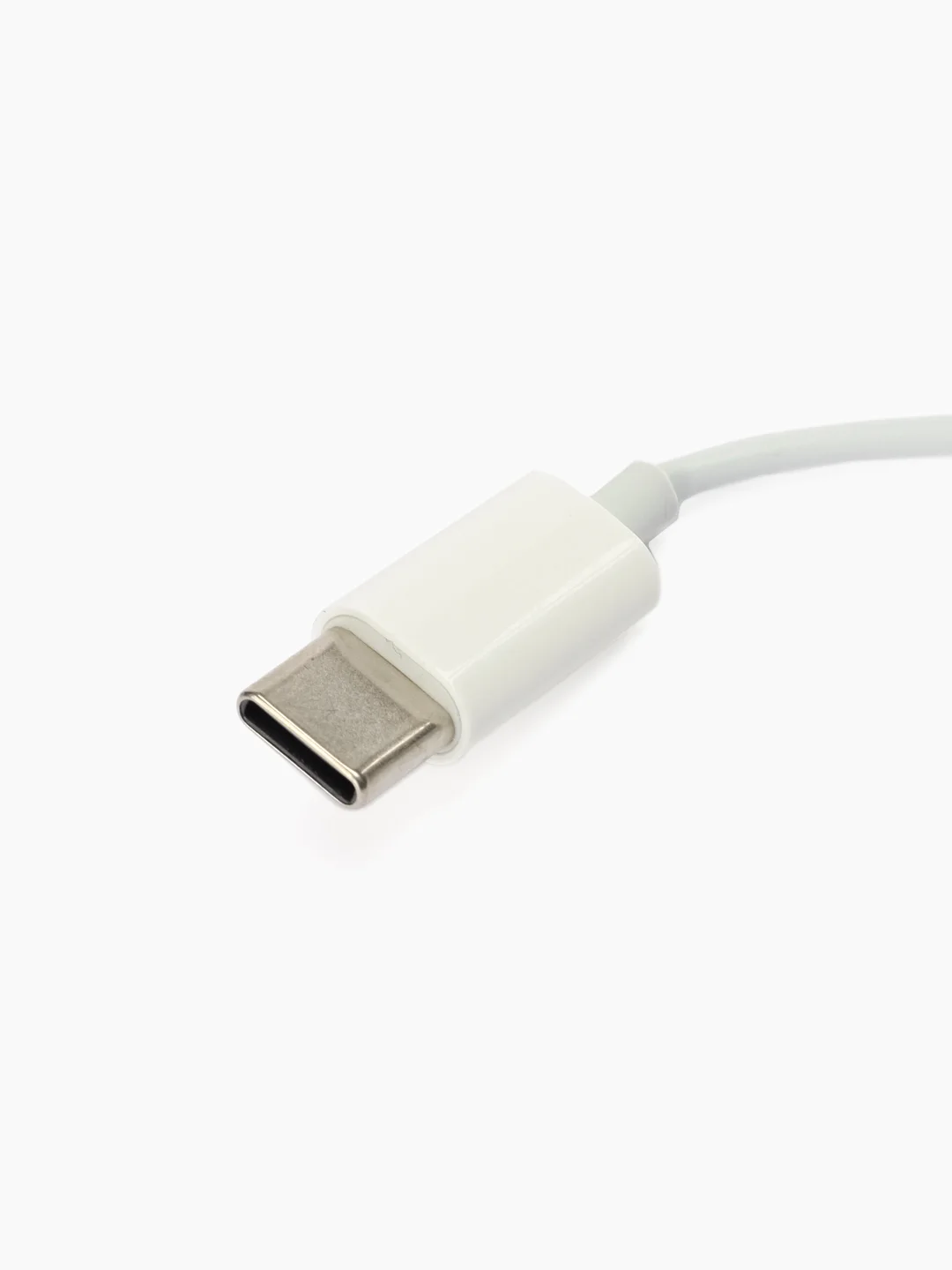 Белый наушники с микрофоном Borofone BM80 Max, с разъёмом Type-C
