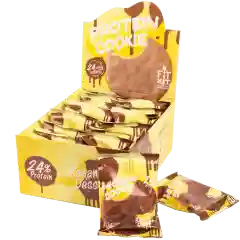 FIT KIT Десерт глазир."КУКИ" со вк.Бан.десерт 50г(Protein Chocolate Cookie Banana Dessert)