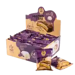 FIT KIT Десерт глазированный "КЕЙК" со вкус.Ромовая баба 70г (Protein Cake Romovaya baba)