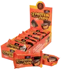 FIT KIT Десерт глазир. КАПСЫ со вкусом Арахисовая паста 70г (Protein CUPS Peanut butter)