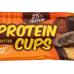FIT KIT Десерт глазир. КАПСЫ со вкусом Арахисовая паста 70г (Protein CUPS Peanut butter)