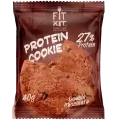 FIT KIT Десерт "КУКИ" со вкусом Двойной шоколад 40г (Protein Cookie Double chocolate)