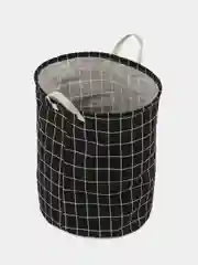 Черный корзина для хранения игрушек и белья