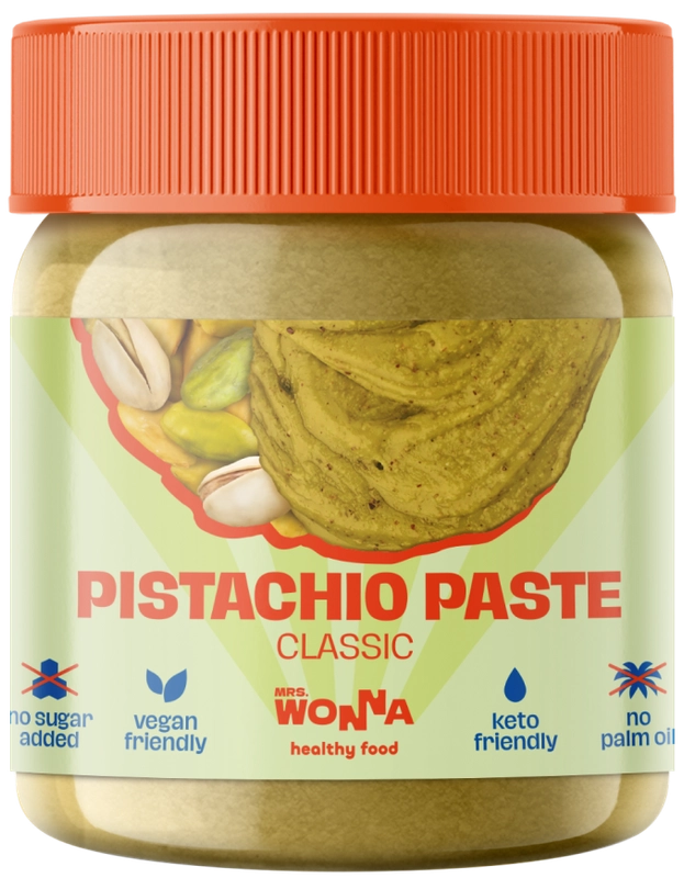 MRS.WONNA Паста фисташковая классическая 250г (Pistachio paste classic)