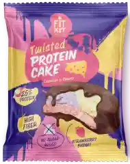 FIT KIT Дес.гл."ТВИСТЕД-КЕЙК" со вк."Лаванда-сыр"70г(Twisted Protein Cake Lavender&Cheese)