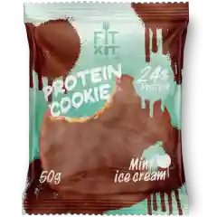 FIT KIT Десерт глаз."КУКИ" со вк.Мятное морож.50г(Protein Chocolate Cookie Mint ice cream)