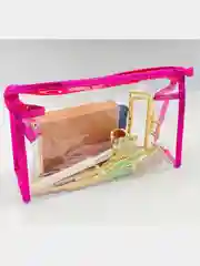 Косметичка силиконовая прозрачнная