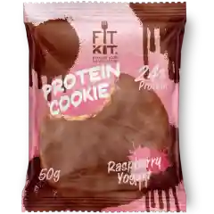 FIT KIT Десерт гл."КУКИ" со вк.Малин.йогурт 50г(Protein Chocolate Cookie Raspberry Yogurt)