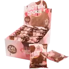 FIT KIT Десерт гл."КУКИ" со вк.Малин.йогурт 50г(Protein Chocolate Cookie Raspberry Yogurt)