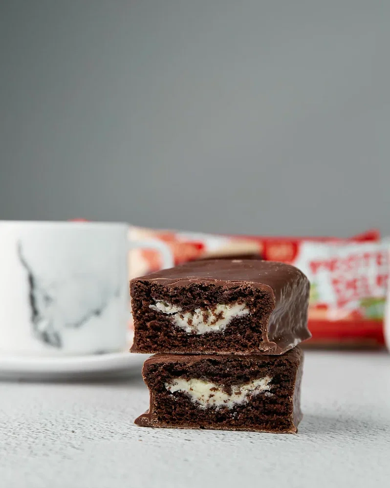 FIT KIT Десерт глаз. «ДЭЛИС» со вкус.Шоколад-ваниль 60г (Protein Delice Chocolate vanilla)