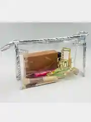 Косметичка силиконовая прозрачнная