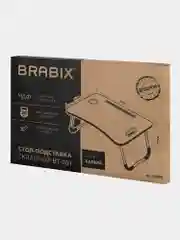 Столик в кровать складной для ноутбука/завтрака, подставка с органайзером Brabix, 532900