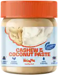 MRS.WONNA Паста ореховая кешью-кокос с розовой гималайской солью 250г
