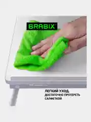 Столик в кровать складной для ноутбука/завтрака, с регулировкой наклона Brabix, 532906