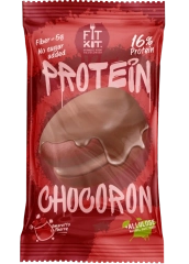 FIT KIT Десерт глаз."ЧОКОРОН" со вкус.Вишня-амаретто 30г(Protein Chocoron Amaretto cherry)