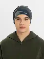 Зелёный хаки шапка для рыбалки MixHat с принтом