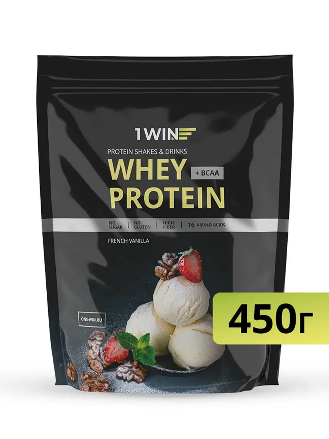 1WIN Протеин Whey Protein, разные вкусы, 450/900г, 30 порций, спп