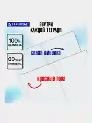 Предметные тетради 48 л набор A5 в клетку и линейку 10 штук, Brauberg Природа