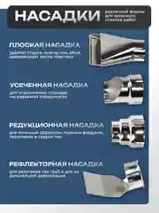 Фен строительный  ELECTROLITE Ф 2300(400/600 С 300/500 л/мин, резиновая рукоять,С НАБОРОМ)