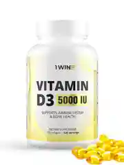 1WIN Витамин D3 5000 ME, 120 капсул, бад