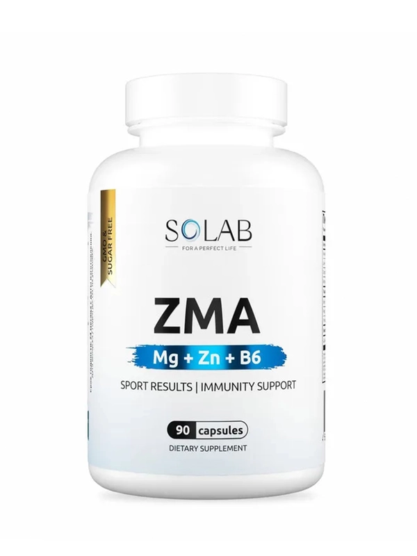SOLAB ZMA, 90 капсул, бад