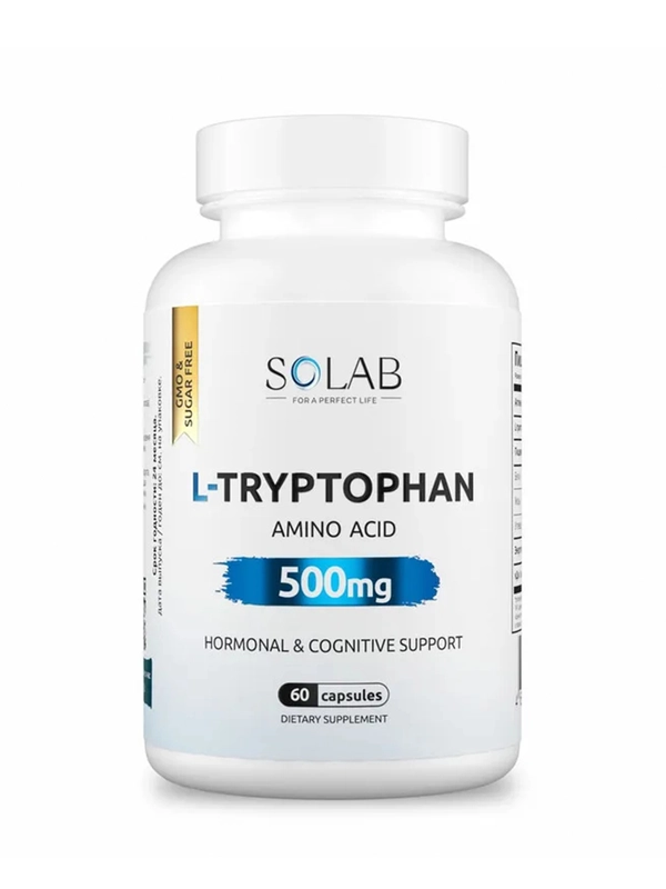 SOLAB L-триптофан 60 капсул, бад