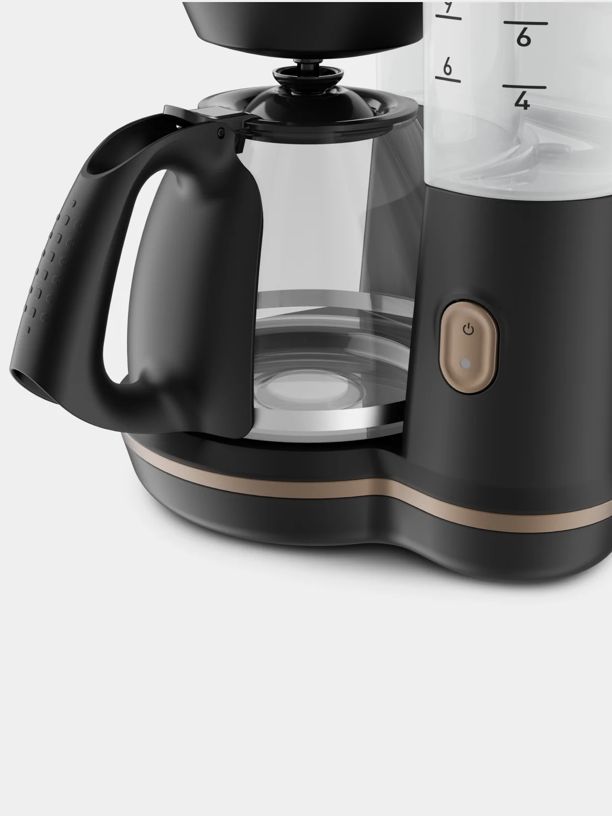 Черный капельная кофеварка Tefal Includeo CM533811 1,25 л