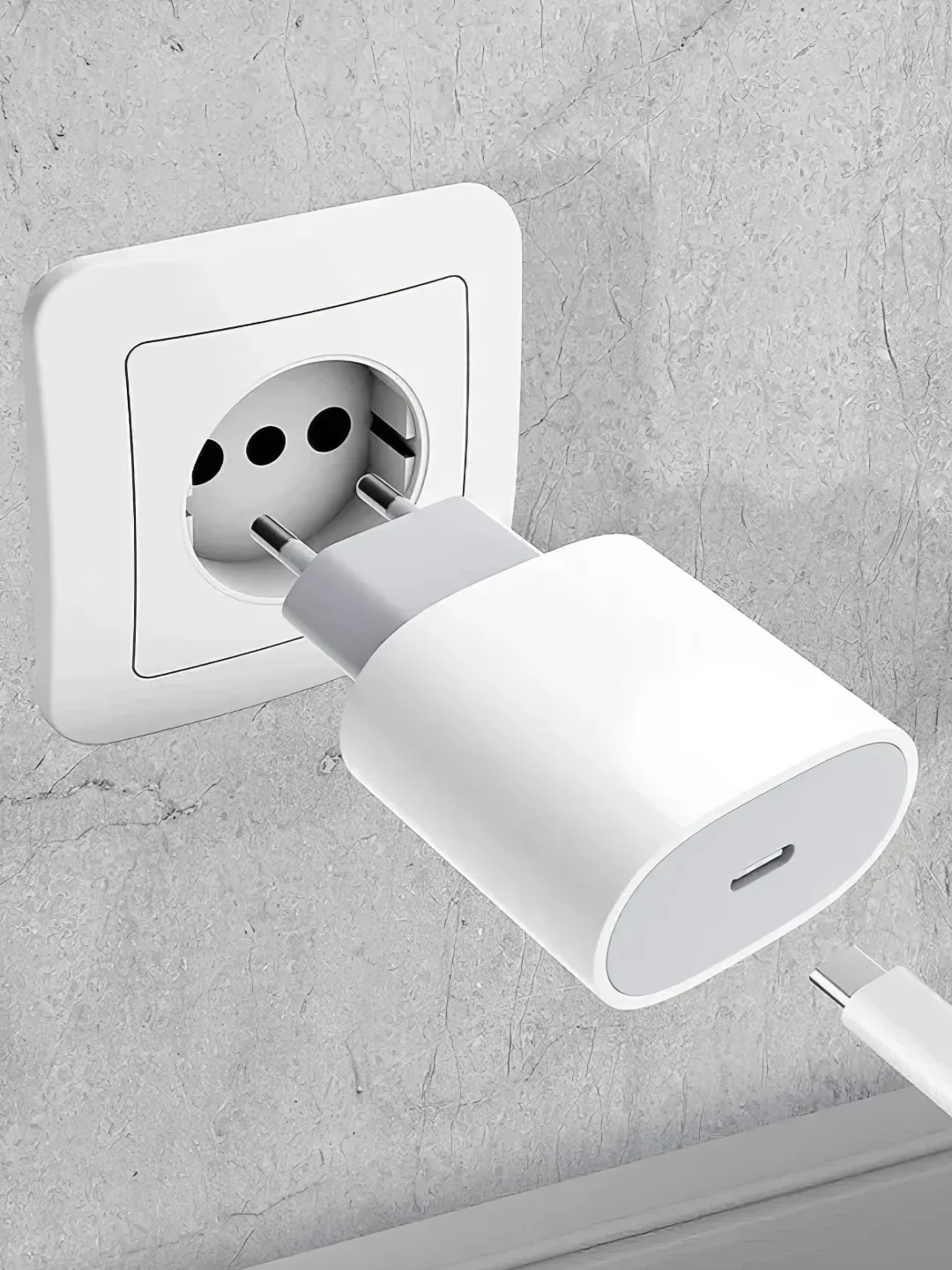Блок питания для iPhone с Type-C 25W, с быстрой зарядкой, адаптер, зарядное утройство