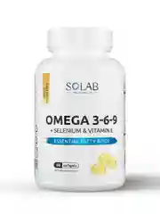SOLAB Omega 3-6-9 с селеном и витамином Е, 60 капсул, бад