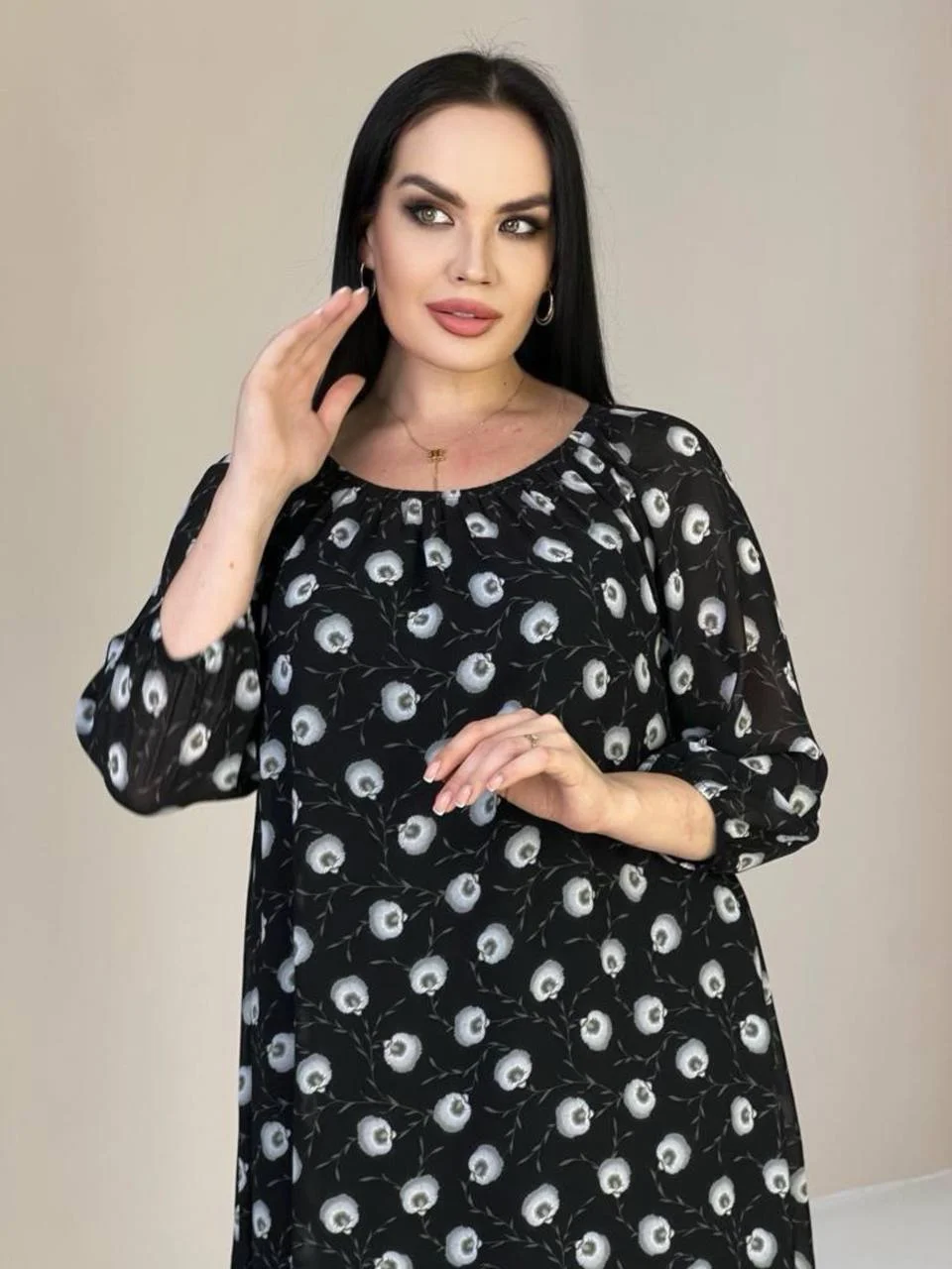 Хром платье женское, большие размеры