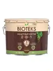 Защитный лессирующий состав для дерева Bioteks 2-в-1, 9 л, палисандр