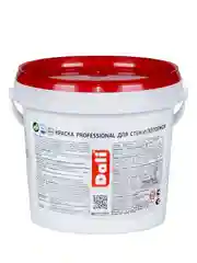 Краска для стен и потолков Dali Professional, акриловая, глубокоматовая, супербелая, 0,9 л