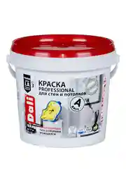 Краска для стен и потолков Dali Professional, акриловая, глубокоматовая, супербелая, 0,9 л
