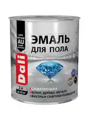 Эмаль для пола Dali, алкидно-уретановая, глянцевая, бежевая, 2 л