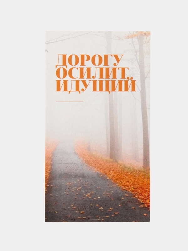 Набор мотивационных открыток вкладышей, 5*9 см, 6 штук