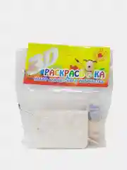 Красный новогодний  подарочный набор . Гипсовой фигурки для раскрашивания. Дед Мороз. Снегурочка