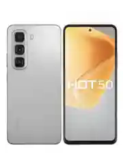 Серый смартфон Infinix HOT 50 8+256GB Titanium Grey