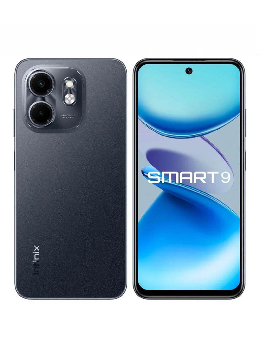 Черный смартфон Infinix SMART 9 3+128GB