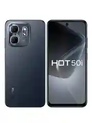 Черный смартфон Infinix HOT 50i 6+128GB