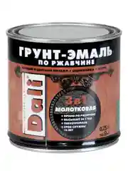Грунт-эмаль по ржавчине Dali 3 в 1, молотковая, 0,75 л, медная