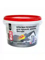 Краска резиновая Dali, глубокоматовая, 3 кг, RAL 7024, серый графит
