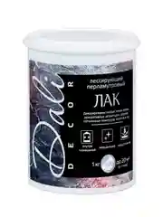 Лак лессирующий перламутровый Dali-Decor, 1 кг, бесцветный