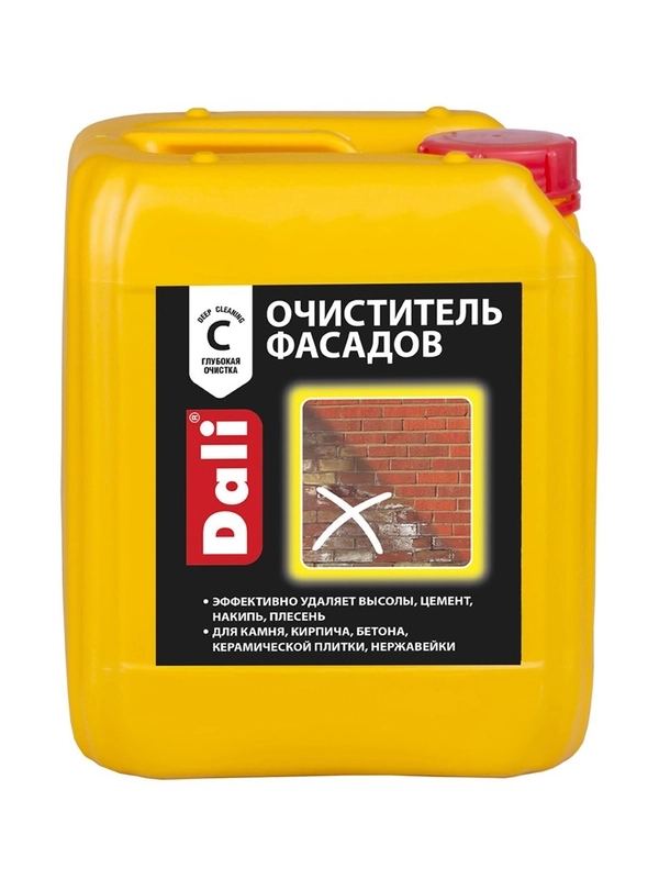 Очиститель фасадов Dali для минеральных поверхностей, 5 л
