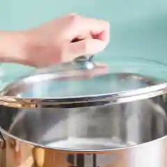 Серебряный набор посуды с крышкой Tefal Cook Eat B922S434 28/20/16 см