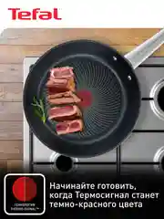 Серебряный набор посуды с крышкой Tefal Cook Eat B922S434 28/20/16 см