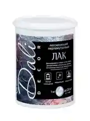 Лак лессирующий перламутровый Dali-Decor, серебро, 1 кг