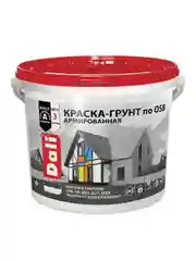 Краска-грунт по OSB Dali, армированная, матовая, база C, бесцветная, 6 кг